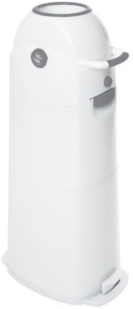Diaper Champ 4031L Nappy Bin Large Capacity 75 Nappies White / Silver by Diaper Champ