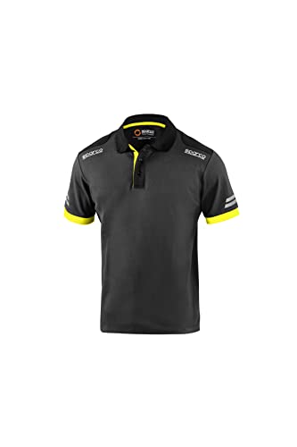 POLO TECNICA PESO: 180 gr/m² COMPOSIZIONE: 65% cotone, 35% poliestere effetto piquè TAGLIE: XS-XXXL SPECIFICHE: ⋅ Strisce riflettenti ad alta visibilità su maniche. ⋅ Inserti sotto manica e colletto a contrasto. ⋅ Spalline rinforzate.