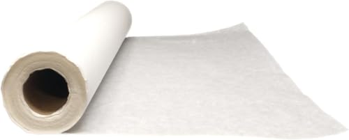 Image of Vakly Exam Table Paper Roll 14 in x 225 ft Smooth, Disposable, 2 Rolls (4) | Medical barrier paper, tear resistant, absorbent, latex free, fits exam, massage and therapy tables