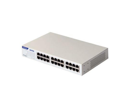 Amazon | エレコム スイッチングハブ Giga対応 24ポート 金属筐体/電源