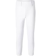 DEVOROPA 2T-7Years Toddler Baseball Pants Youth Boys Girls Softball Pants Kids Fast Pitch Tee Bal...