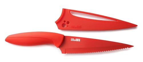 Ibili Tomato Knife, Stainless Steel, Red, One Size