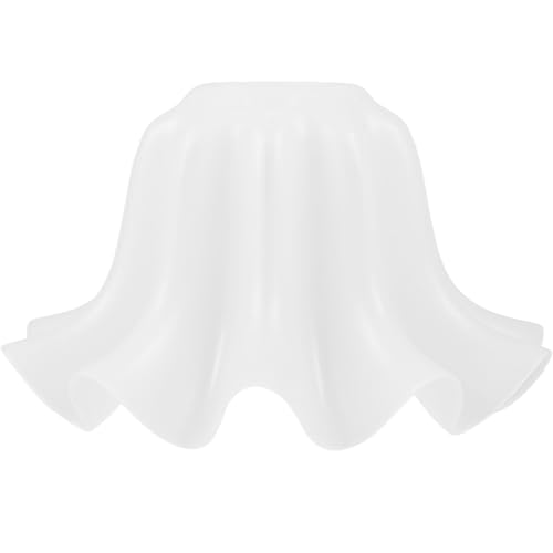 Image of Generic Hanging Flower Lampshade 7.67X7.67X4.44In Acrylic Ceiling Lamp Shade Replacement Cover for Pendant Light Fixtures Home Cafe Restaurant Decor