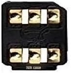 Nik case Plastic iPhone Unlock Chip Case For iPhoneX-8-8p-7-7p-6s-6sp-5-5sp, Very Easy & Fast Auto Plug and... B BLACK