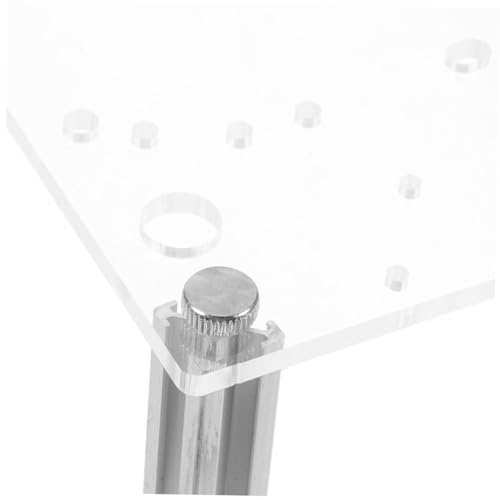 Châssis Matx Transparent Gatuida Boîtier Ordinateur Ouvert Simple Couche - 6
