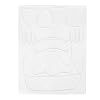 16 Stks Anti Rimpel Pads, Siliconen Gezicht Voorhoofd Kin Smoothing Patches Set Herbruikbare Anti-Rimpel Patches voor…