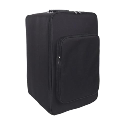 KiBcsLic Bolsa, Mochila Acolchoada para Transporte de Tambores de Percussão, Ideal para Shows, com Alça de Transporte.