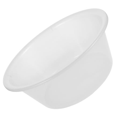 Tina portátil para remojo de pies con diseño transparente