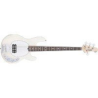 Sterling by Music Man StingRay Ray4 Bass Guitar in Vintage Cream