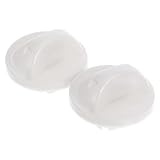 SUPVOX 2 Stück Elektrischer Lüfter Drehknopf mit Timerfunktion Abs Material Weiß Sicher und Zuverlässig Mehrstufiger Lüfterdrehzahlschalter für Heim und Außeneinsatz