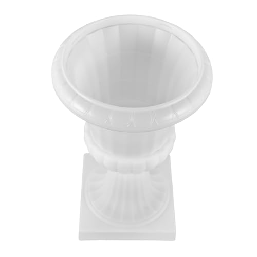 HOMOCONO Maceta Pedestal Romana Decorativa para Flores Jarrón Clásico Desmontable para Bodas y Decoración de Interiores para Plantas de Interior Especiales