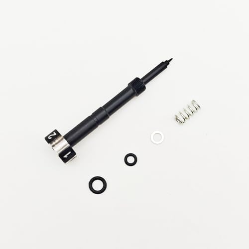 Carburetor Air Fuel Mixture Screw Idle Adjustment Screw Adjuster Compatible with Keihin FCR Carb, Honda CRF150R/250R/450R, Yamaha YZ, Kawasaki KX, Suzuki RMZ (Black)