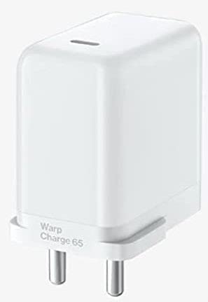 Image of Original 65 Watt OnePluss Wrap Charger C to C Cable for OnePluss 10 /10 Pro /9 /9 Pro / 9R / 8 / 8T / Nord /CE White Type-C Charging Adapter (Adaptor & Cable) (83S000448)