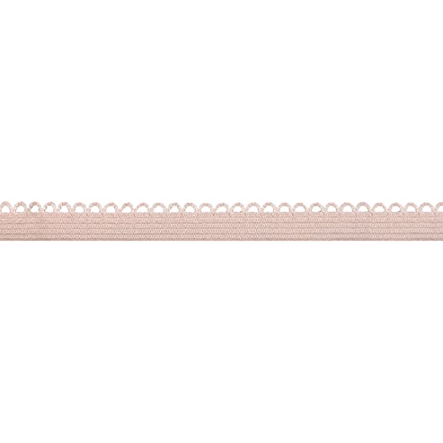 Bristlegrass PJ-ZD0212-5/50 Picot Loop Elastic Band For Sewing 3/8 Inch 10Mm Roll Spool Decorative Frilly Lace Stretchy Ribbon For Lingerie Underwear Sewing Trim  thumb #6