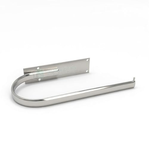 Image of IS IndoSurgicals Lead Apron Hanger Stand, SS 304 Wall Mounted Radiology Holder for X-Ray Rooms (For one Apron)