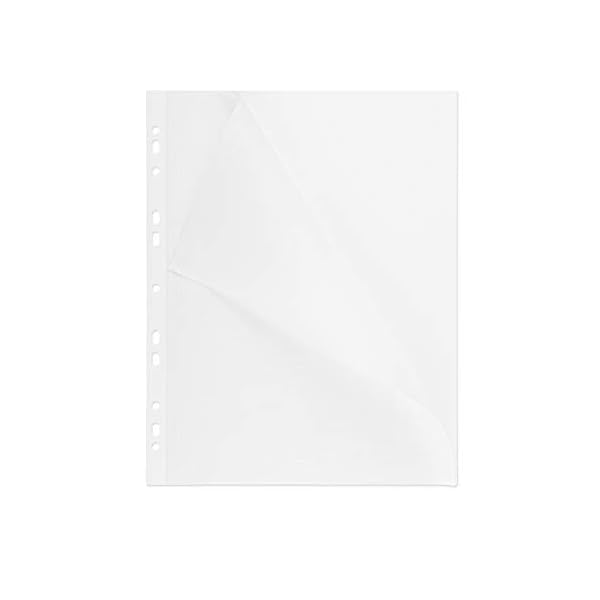 mashpaper Fotokarton Fotoblätter 100 Blatt weiß mit Pergamin 230x297mm 65000420 – Bild 3