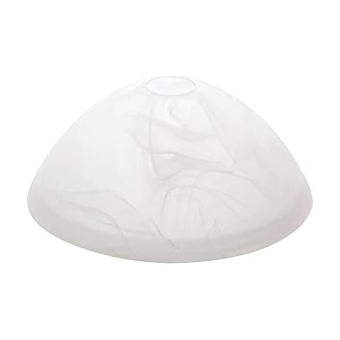 Alabaster Replacement Glass Lampshade Diameter 250 mm 25 cm Hole Size 42 mm Socket E27 Cover
