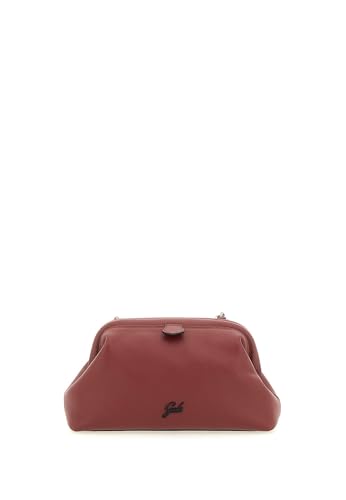 Sac à bandoulière Gabs MARLA TG M MARRON U en cuir marron avec fermeture zippée