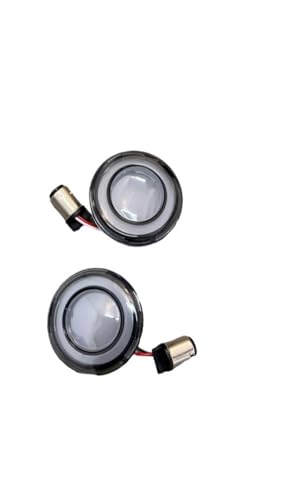Feu de freinage arrière et clignotants moto aluminium 2" pour finitions custom Sportster et Dyna