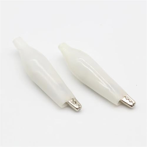 Pinces crocodiles isolantes 28mm pour sécuriser vos branchements électriques