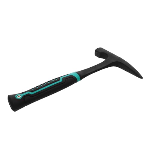 TOPPERFUN Martello Geologico Doppia Testa con Punta Appuntita e Bocca Tubolare Resistente per Esplorazione Professionale e Mattoni Strumento Versatile per Analisi e Frantumazione Precisa