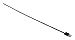 Dayton Thermocouple Probe, Thermocouple Type: J, Temp. Limit (Deg. F): 1650, 24.0" Probe Length