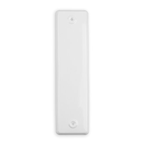 Preisvergleich Produktbild DIWARO® Wicklerblende für Gurtwicklerkasten / Lochabstand 185 mm / Aluminium - weiß / ohne Gurtauslass
