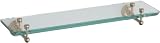 Kohler K13147BV Pinstripe Single Glass Shelf, Vibrant Brushed Bronze
