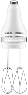 KitchenAid 5 Ultra Power Speed Hand Mixer - KHM512, White