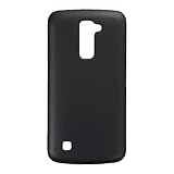 Shantime Soft Case Compatible with LG K10, Slim Shockproof Bumper Protective Back Cover, Anti-Scratch Flexible Shell, Grip-Friendly(Black)