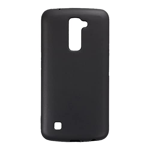 Shantime Soft Case Compatible with LG K10, Slim Shockproof Bumper Protective Back Cover, Anti-Scratch Flexible Shell, Grip-Friendly(Black)