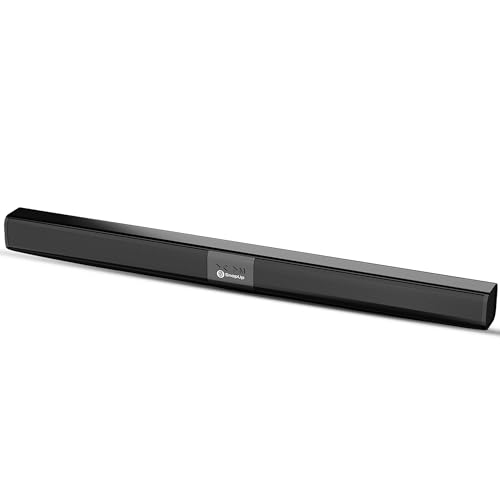Image of Boom Max 40W Soundbar, with up to 6Hrs Non Stop Music, Sound Bar for Television and Multi Compatibility, Deep Bass Powerful Sound - Premium Black