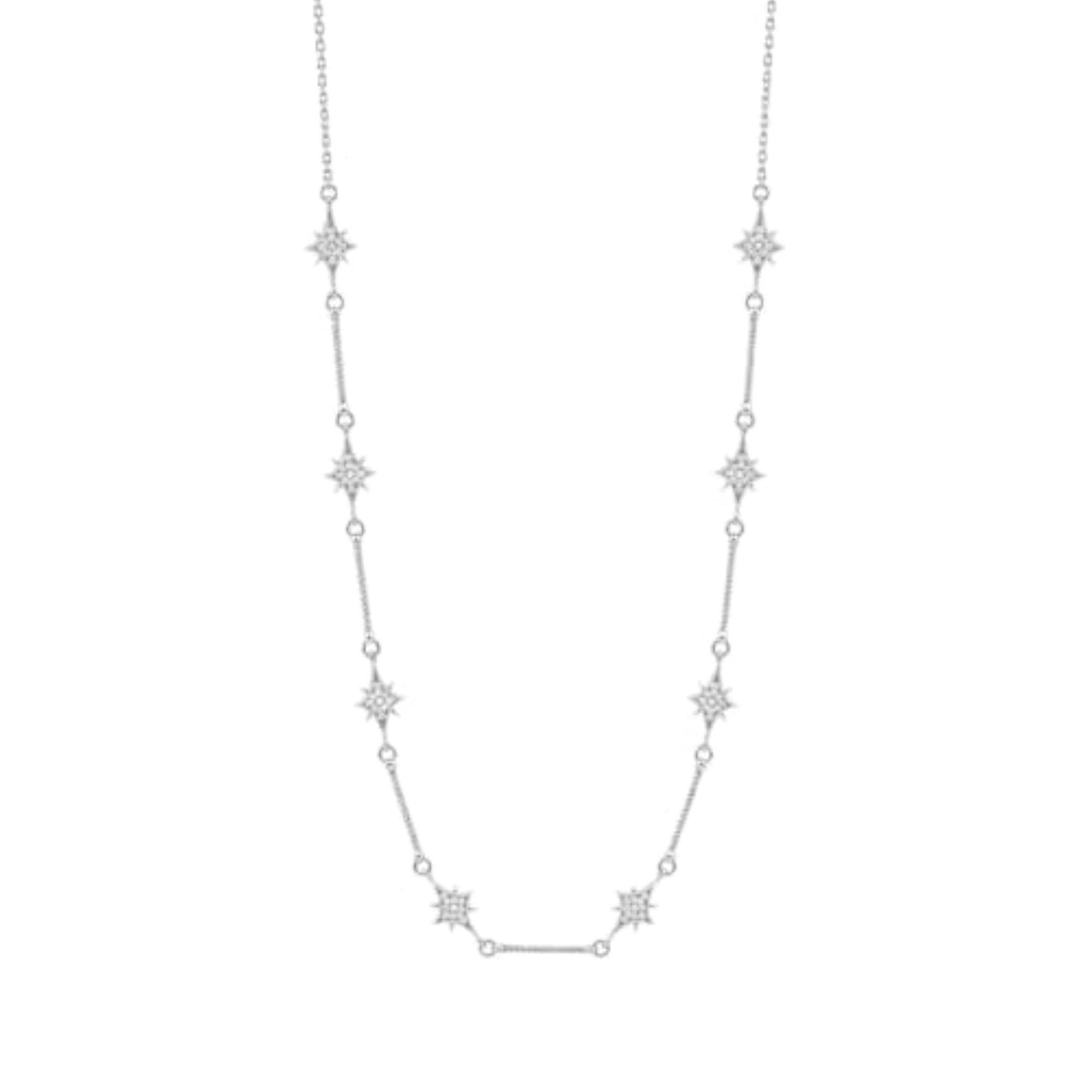 Celestial Multi Star Station Necklace