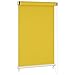 vidaXL Persiana Enrollable de Exterior Toldo Vertical Pérgola Balcón Terraza Jardín Patio Porche Pérgola Rodillo Cortina Ventana 120x230 cm Amarillo