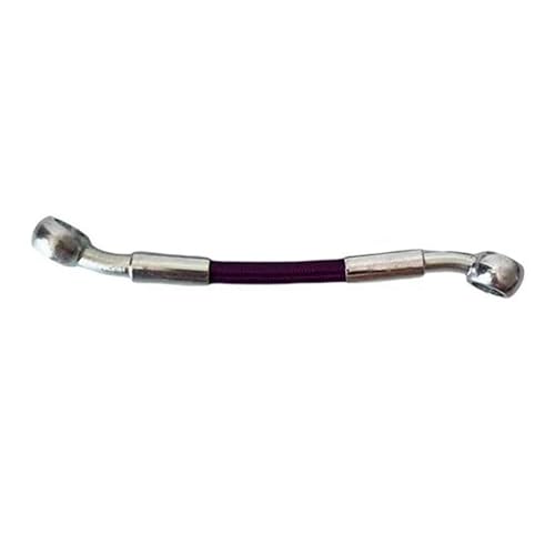 Manguera freno moto trenzada de 140cm con tubo aceite embrague hidráulico AN3 28°