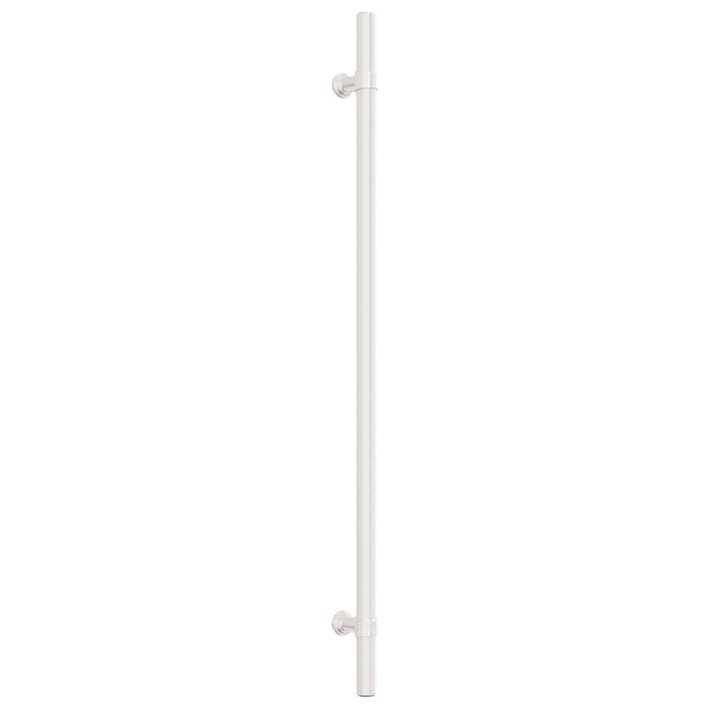 Möbelgriffe 10 Stück silbern Edelstahl 320 mm Abstand Schrankgriff Schubladengriff Türgriff für Küche Bad Büro Kommode Garderobe mit zuschneidbaren Schrauben Vintage Design