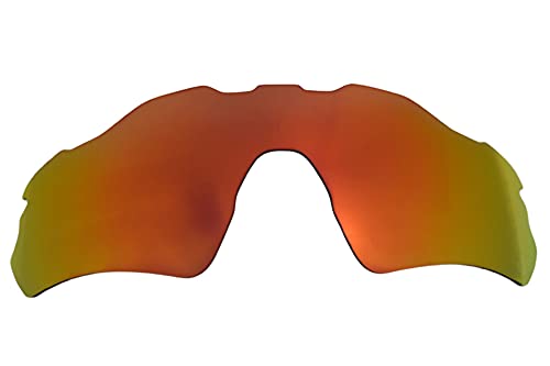 Oakley Radar EV path vented 交換レンズ 偏光 オークリー レーダーイーブイ パス 通気孔付きマルチオプション (偏光グレーw/レッドミラー)