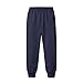 Casual Sweatpants for Men Fashion Elastic Drawstring Waist Joggers Lounge Relaxed Fit Pants Navy XX-Large