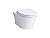 AP 2-Piece 0.9/1.28 GPF Dual Flush Wall-Hung Elongated Toilet and In-Wall Tank in Cotton White, SoftClose Seat Included