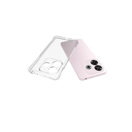 Image of Back Cover case for [Redmi Note 14 5G] Transparent Boom Back Cover Case for [Redmi Note 14 5G] TPU BumB - Transparent