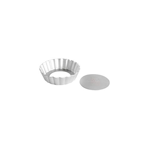 Fat Daddio's Removable Bottom Mini Tart Pan, 3.75 x 1 Inch