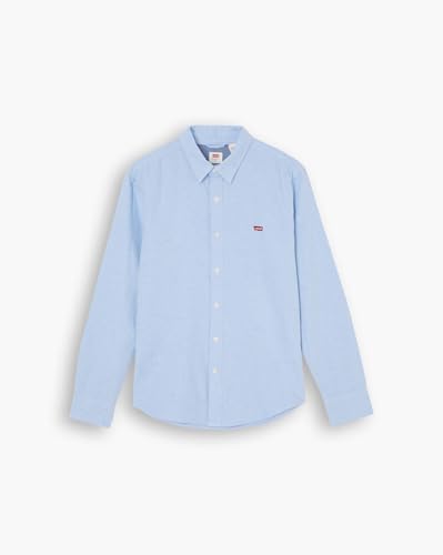 Levi's Long-Sleeve Battery Housemark Slim Camisa, Allure, M Hombre - imagen 5