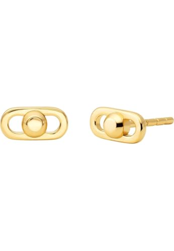 Image of Michael Kors 32028596 Women's Stud Earrings 925 Silver One Size Gold