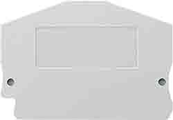 Tapa borne motor de 4 pisos para evitar contactos en regletas 2.5mm2