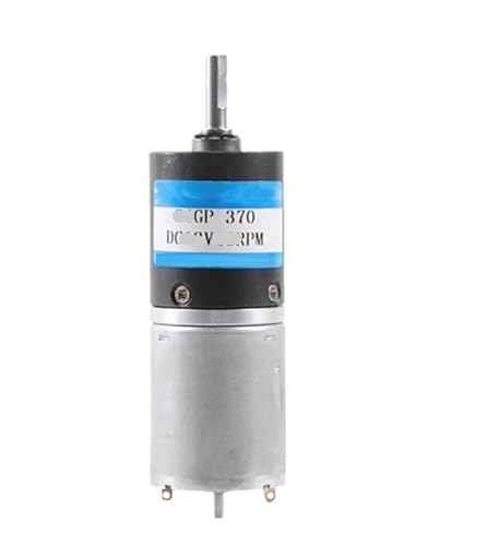 Moteur planétaire 24GP-370 12V 24V PWM à engrenage réducteur de 9RPM à 1200RPM