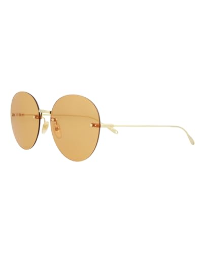 Gucci Round/Oval Sunglasses Gold Gold Orange Luxury Eyewear Made In Japan Metal Frame Designer Fashion for Everyday Luxury2