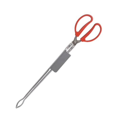 BESPORTBLE Morsetto per Granchi in Acciaio Inossidabile 52Cm Design Antiscivolo Pinza Robusta per Anguille e Aragoste Accessorio da Cucina per Raccolta Frutti di Mare e Rifiuti