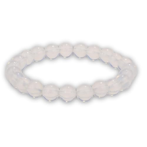 Crystal Vibe - Healing Crystal Bracelet for Women & Men | Natural Gemstone Bead Bracelet | Adjustable Handmade Energy Stone Bracelet | Bracelet for Meditation Yoga & Daily Wear | Multiple Types