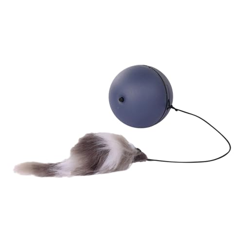 Genérico Juguete Interactivo Bola Divertida para Gatos | Juego con Movimiento Automático Interactivo,Pelota Automática para Gatos - para Mascotas Cachorros Uso Interior Exterior en Suelo Regalo