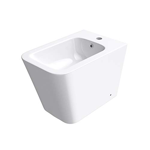 Mai & Mai Bidet à Poser en Céramique Blanc Bidet de Salle de Bain S-D112